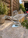 J.G. Durand Crystal Flying Bird Sculpture