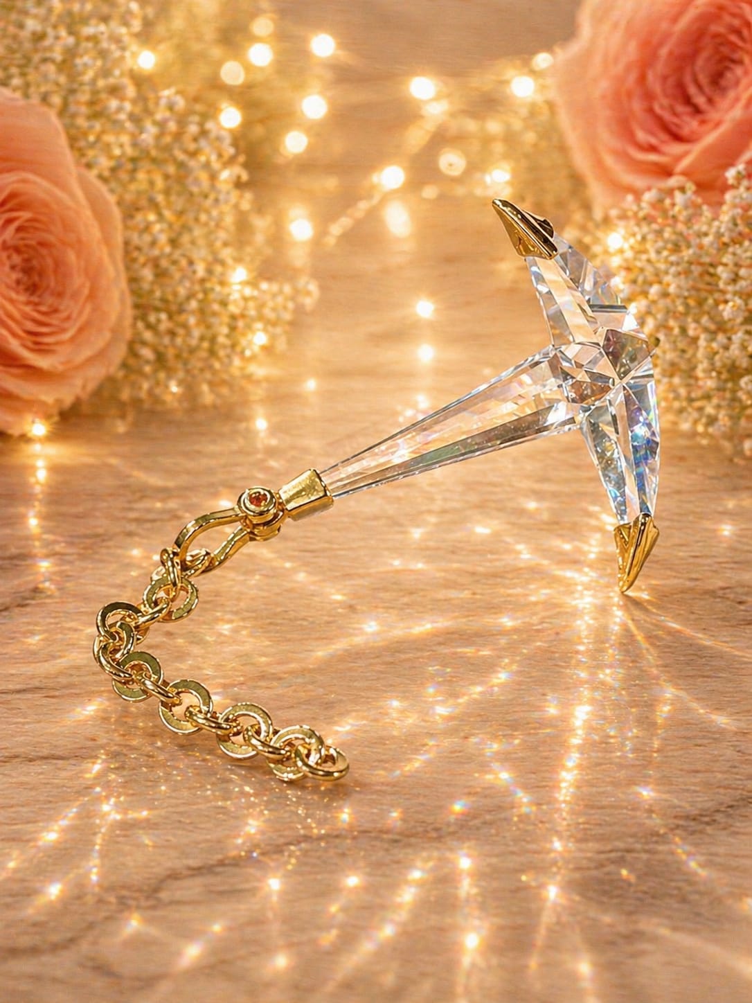 Swarovski Crystal Anchor Ornament