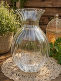 Dartington Crystal Tall Flared Vase