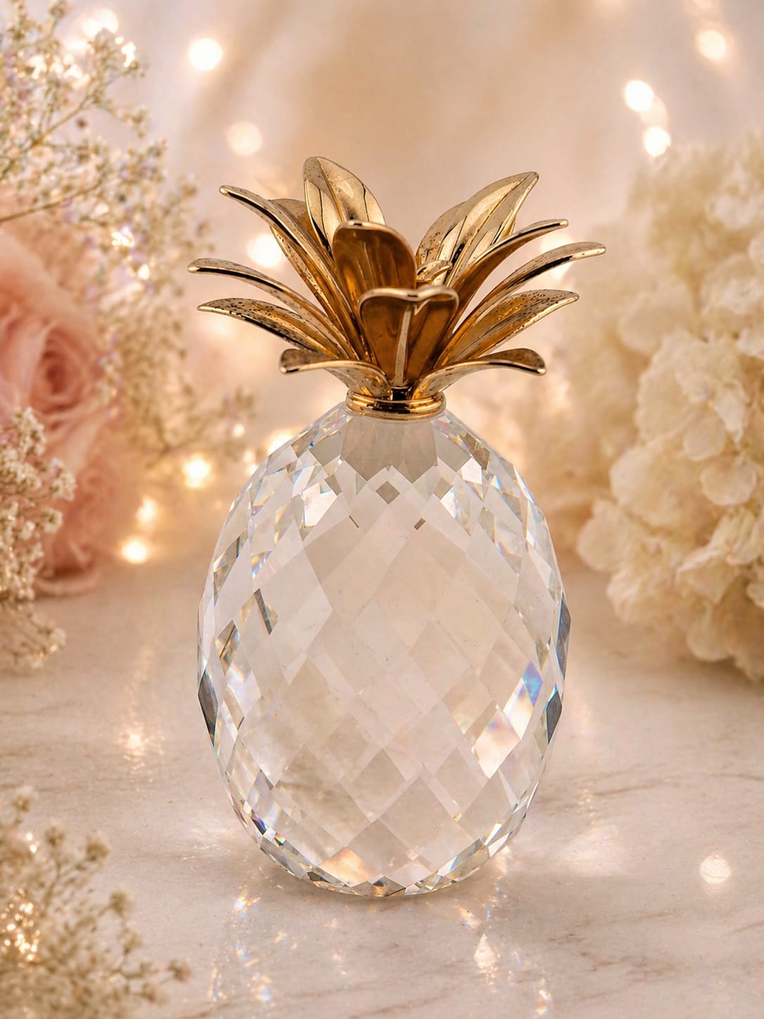 Swarovski Crystal Pineapple Ornament
